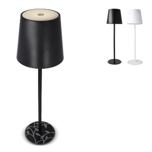 Lampada da tavolo in metallo - personalizzabile con logo