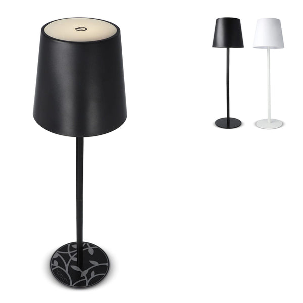 Lampada da tavolo in metallo - personalizzabile con logo