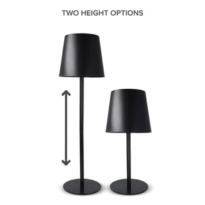 Lampada da tavolo in metallo - personalizzabile con logo