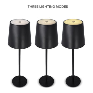 Lampada da tavolo in metallo - personalizzabile con logo