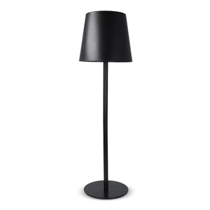 Lampada da tavolo in metallo Nero - personalizzabile con logo