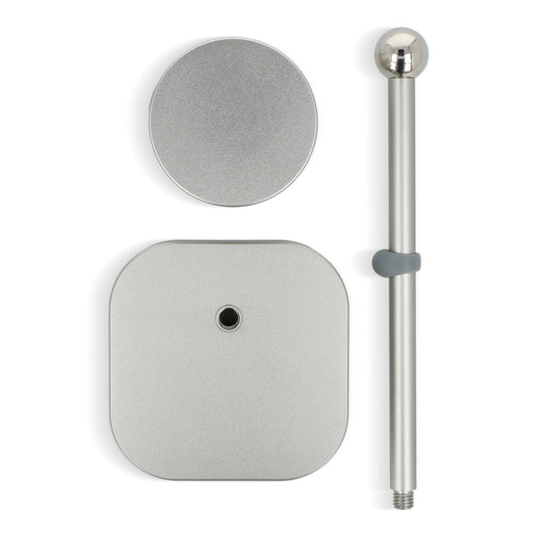 Lampada da tavolo intelligente Xoopar Mojiu con controllo vocale grigio - personalizzabile con logo