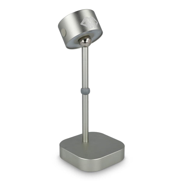 Lampada da tavolo intelligente Xoopar Mojiu con controllo vocale grigio - personalizzabile con logo