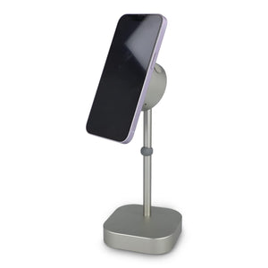 Lampada da tavolo intelligente Xoopar Mojiu con controllo vocale grigio - personalizzabile con logo