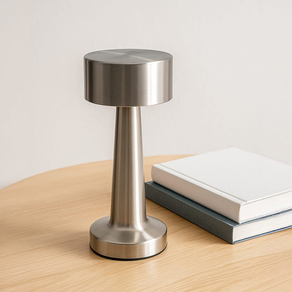 Lampada da tavolo Lumo con 3 modalità di illuminazione e dimmerabile - personalizzabile con logo