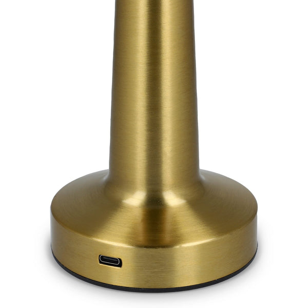 Lampada da tavolo Lumo con 3 modalità di illuminazione e dimmerabile - personalizzabile con logo