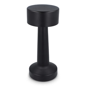 Lampada da tavolo Lumo con 3 modalità di illuminazione e dimmerabile Nero - personalizzabile con logo