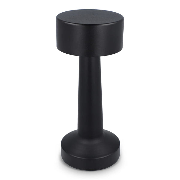 Lampada da tavolo Lumo con 3 modalità di illuminazione e dimmerabile Nero - personalizzabile con logo