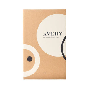 Lampada da tavolo VINGA Avery RCS - personalizzabile con logo