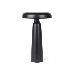 Lampada da tavolo VINGA Avery RCS nero - personalizzabile con logo