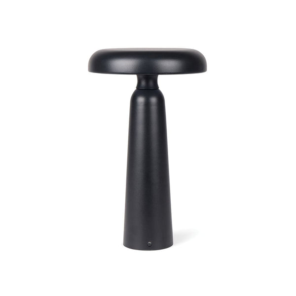 Lampada da tavolo VINGA Avery RCS nero - personalizzabile con logo