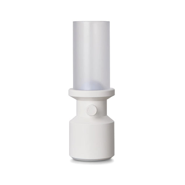 Lampada da tavolo VINGA Niori RCS bianco - personalizzabile con logo