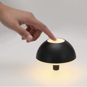 Lampada Kalvan nero - personalizzabile con logo