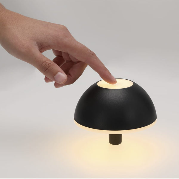 Lampada Kalvan nero - personalizzabile con logo