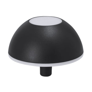 Lampada Kalvan nero - personalizzabile con logo