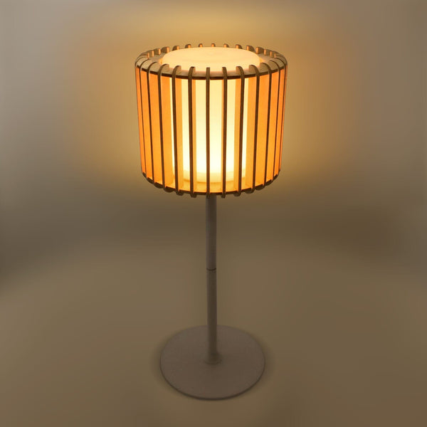 Lampada LED Coollux Lamella Luna Alta natural - personalizzabile con logo