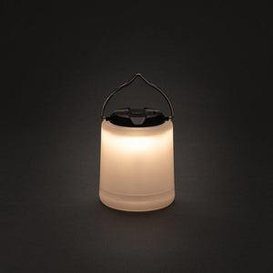 Lampada ricaricabile da tavolo Limio in rPlastica RCS bianco - personalizzabile con logo
