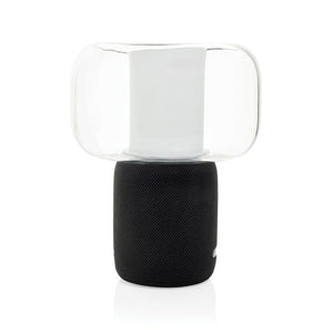Lampada speaker 10W Lux in rPlastica RCS nero - personalizzabile con logo