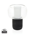 Lampada speaker 10W Lux in rPlastica RCS nero - personalizzabile con logo