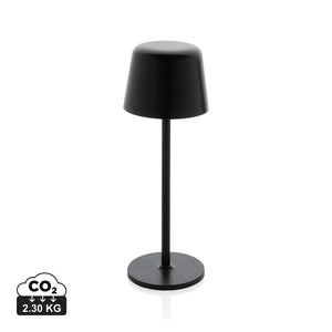 Lampada USB ricaricabile da tavolo Zenic in plastica RCS - personalizzabile con logo