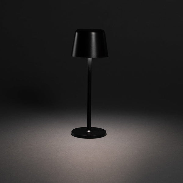 Lampada USB ricaricabile da tavolo Zenic in plastica RCS - personalizzabile con logo