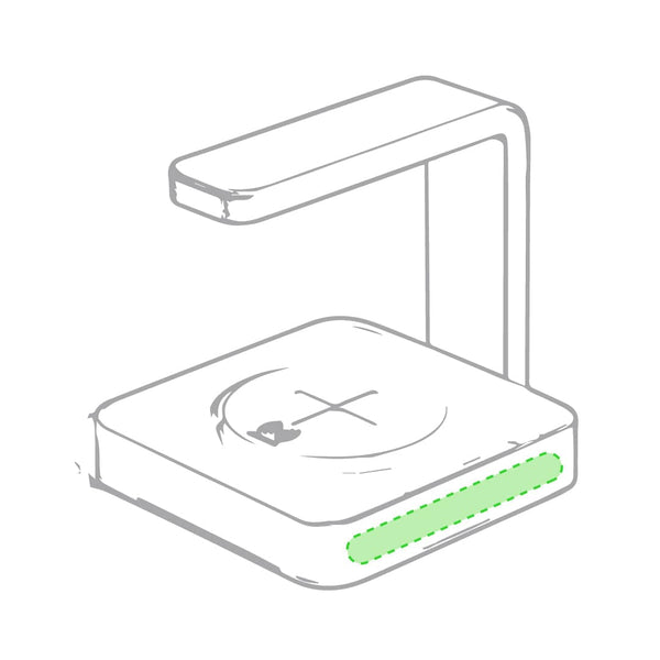 Lampada UV Sterilizzatrice con caricatore Blay bianco - personalizzabile con logo
