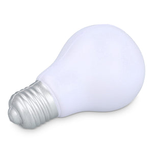 Lampadina antistress Bianco - personalizzabile con logo