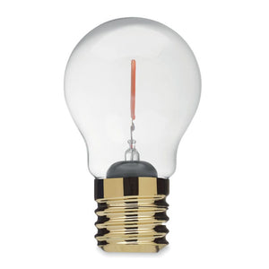 Lampadina decorativa a LED fucsia - personalizzabile con logo