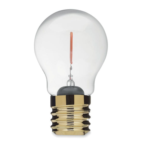Lampadina decorativa a LED fucsia - personalizzabile con logo