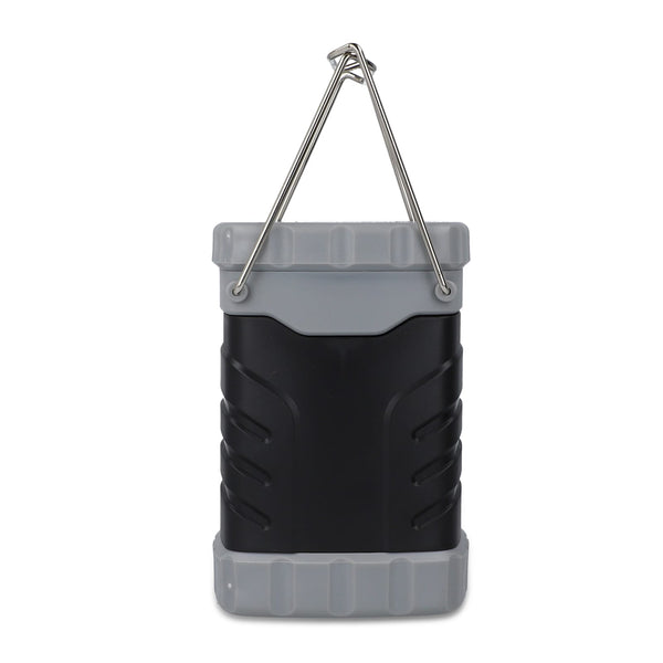 Lanterna e torcia nero & grigio - personalizzabile con logo