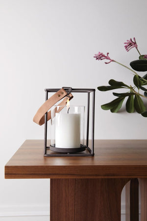 Lanterna VINGA Montreux nero - personalizzabile con logo