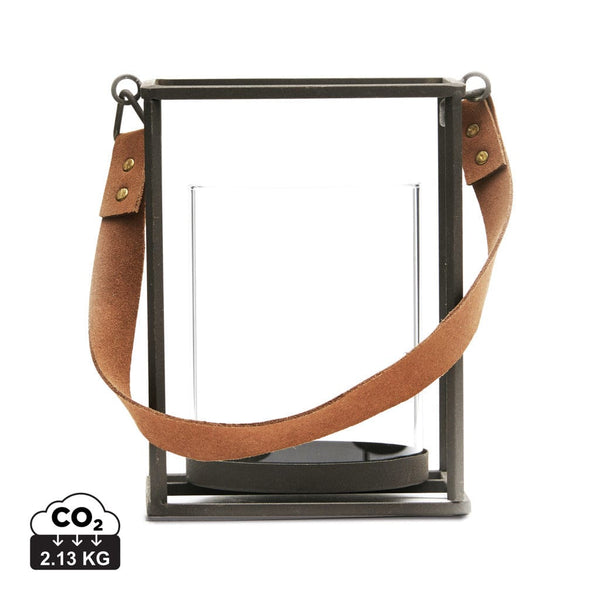 Lanterna VINGA Montreux nero - personalizzabile con logo