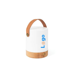 Lanterna VINGA Narni in ABS riciclato RCS marrone - personalizzabile con logo