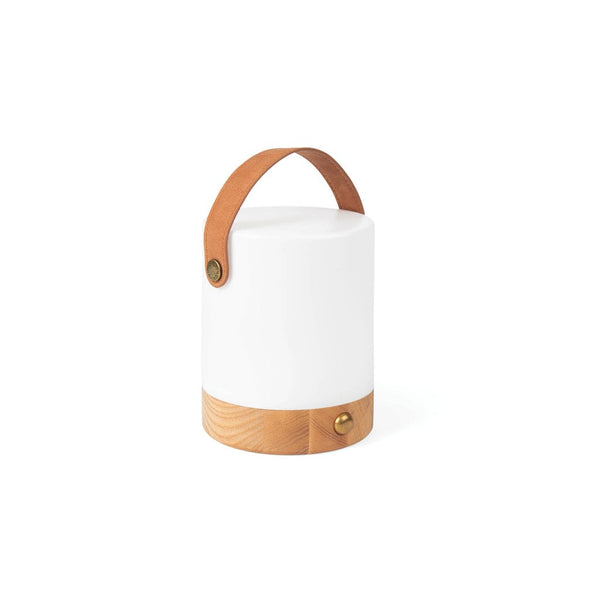 Lanterna VINGA Narni in ABS riciclato RCS marrone - personalizzabile con logo