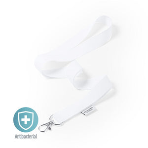 Lanyard Antibatterico Yest bianco - personalizzabile con logo