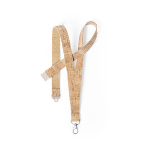 Lanyard Bespal beige - personalizzabile con logo