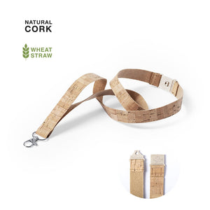 Lanyard Bespal beige - personalizzabile con logo