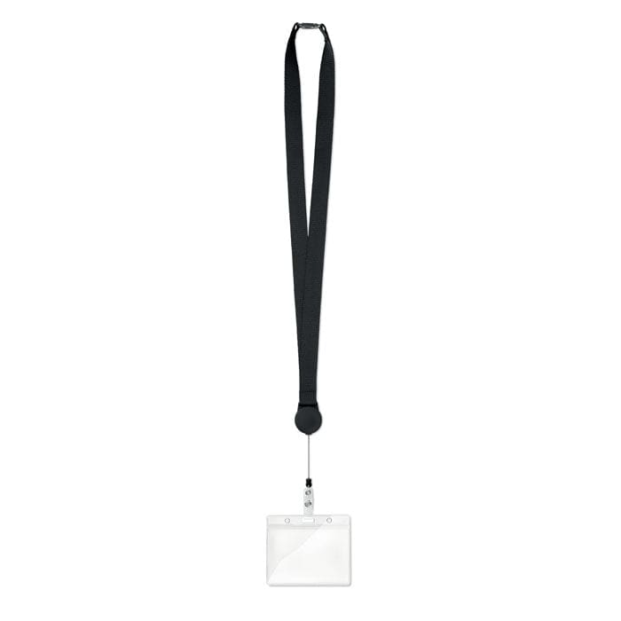 Lanyard con badge estraibile Colore: Nero, bianco, royal €1.12 - MO9852-03