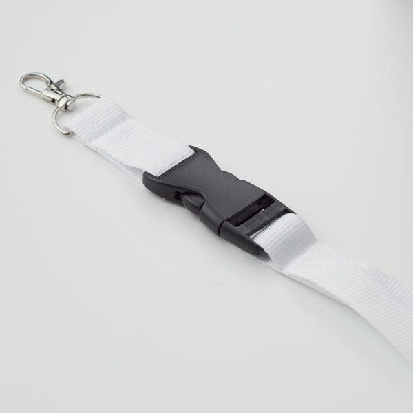 Lanyard con gancio in metallo 25 mm - personalizzabile con logo