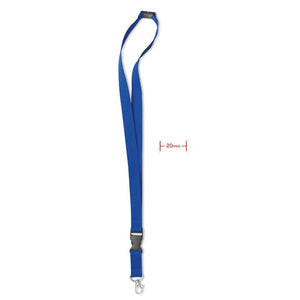 Lanyard con moschettone royal - personalizzabile con logo