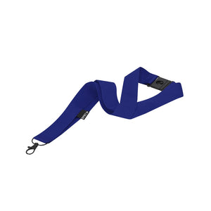 Lanyard Dycoun blu navy - personalizzabile con logo