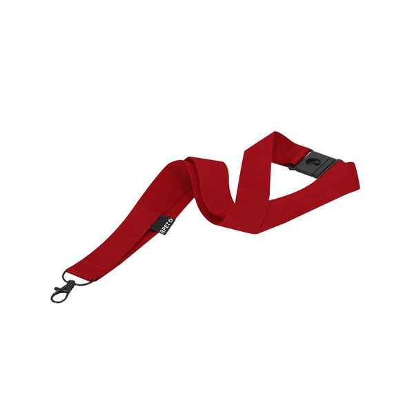 Lanyard Dycoun rosso - personalizzabile con logo