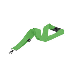 Lanyard Dycoun verde - personalizzabile con logo