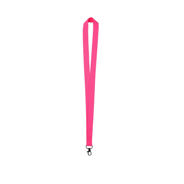 Lanyard Fluorescente Cofmil rosa fluorescente - personalizzabile con logo