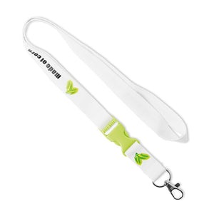 Lanyard in amido di mais - personalizzabile con logo