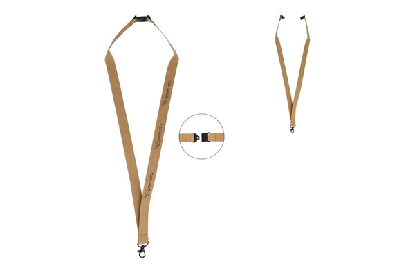 Lanyard in carta FSC natural - personalizzabile con logo