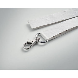 Lanyard in carta semi - personalizzabile con logo