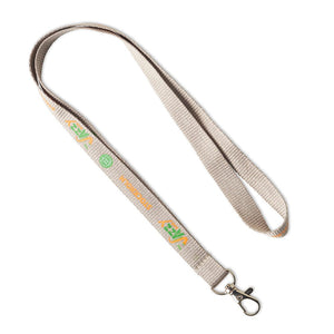 Lanyard in RPET su misura - personalizzabile con logo