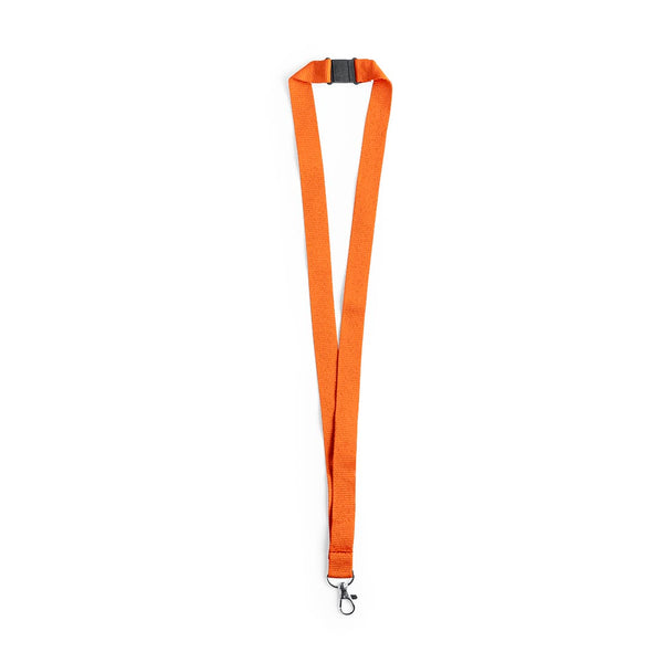 Lanyard Kappin arancione - personalizzabile con logo