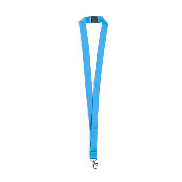Lanyard Kappin azzurro - personalizzabile con logo